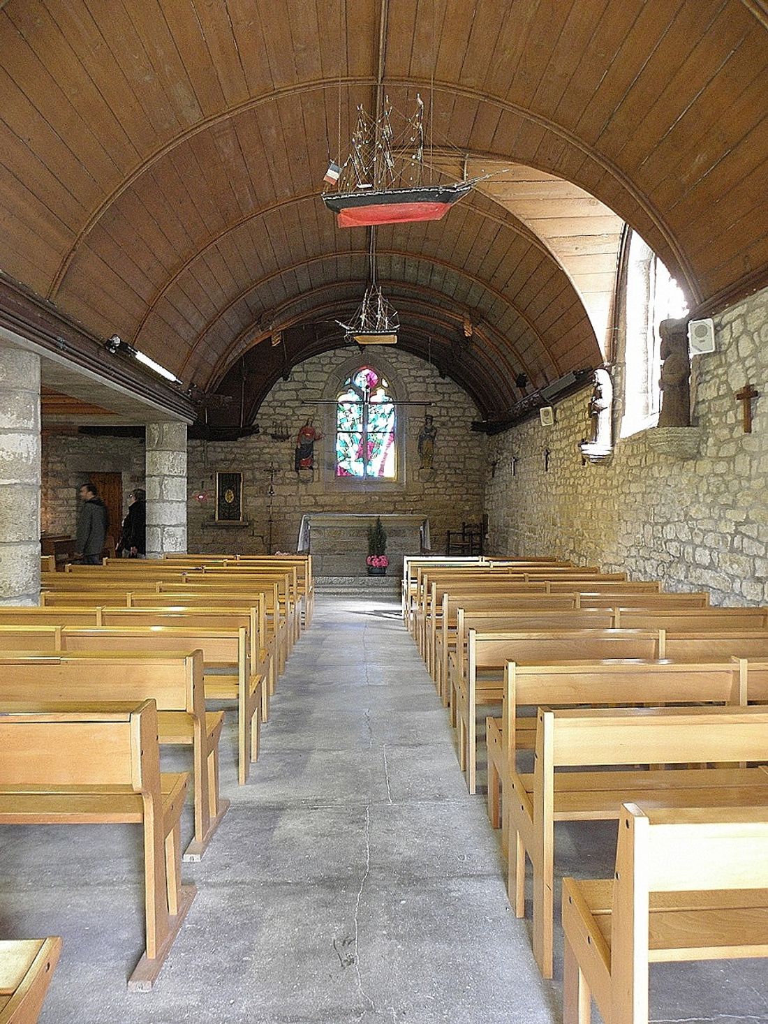La chapelle Sainte Marine à Combrit (29).